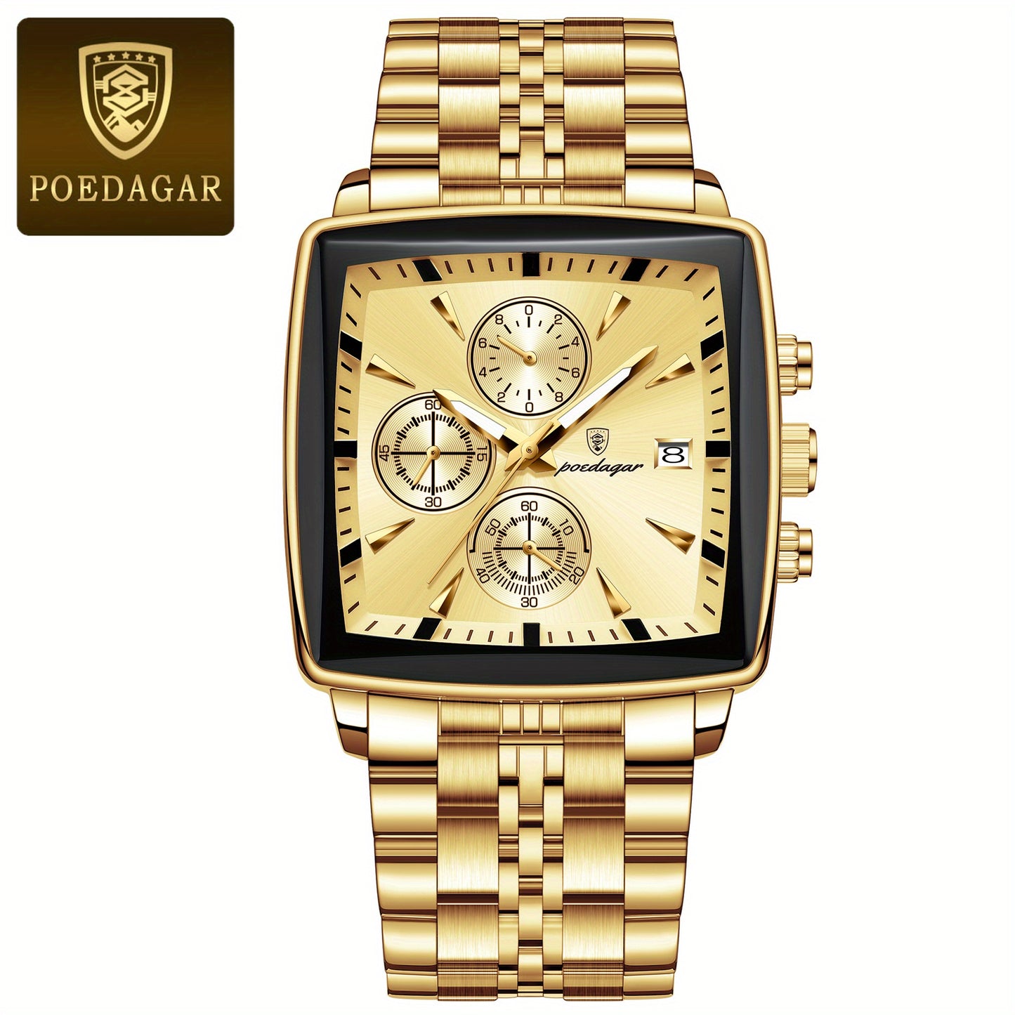 Poedagar Casual Sports Watch: Buy One, Get Two