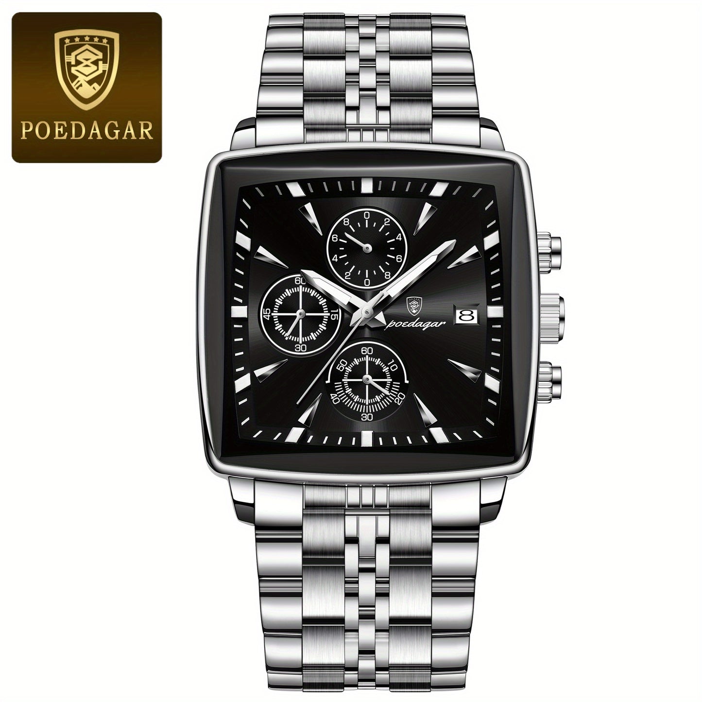 Poedagar Casual Sports Watch: Buy One, Get Two