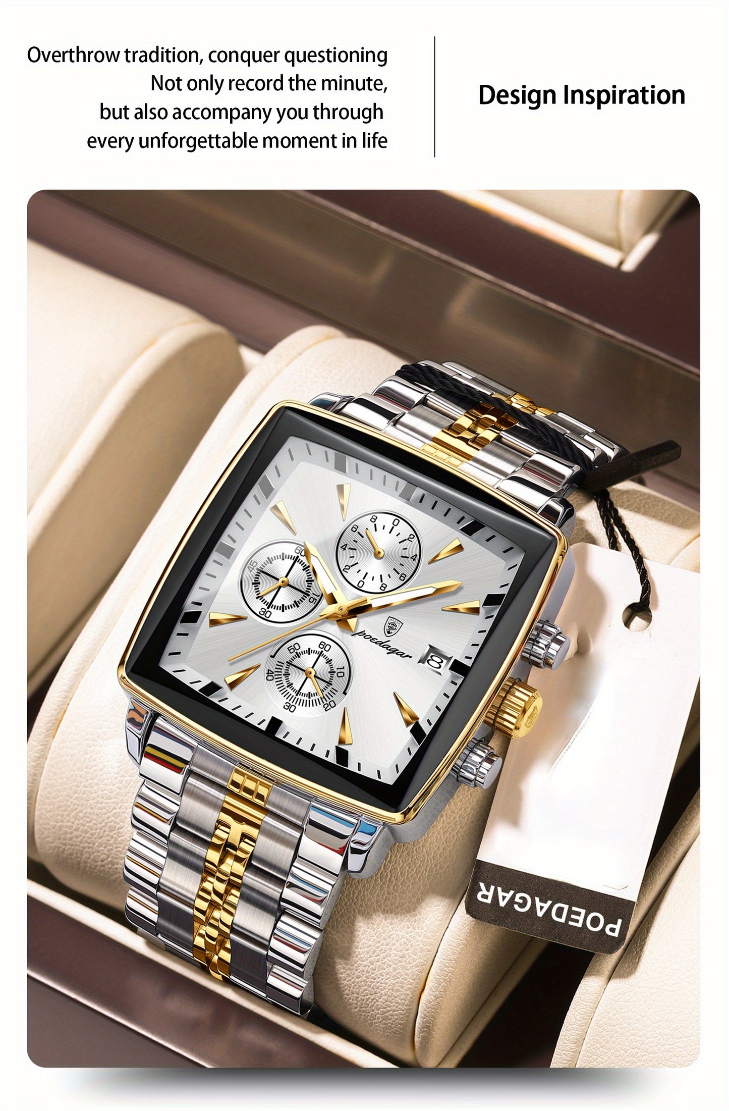 Poedagar Casual Sports Watch: Buy One, Get Two