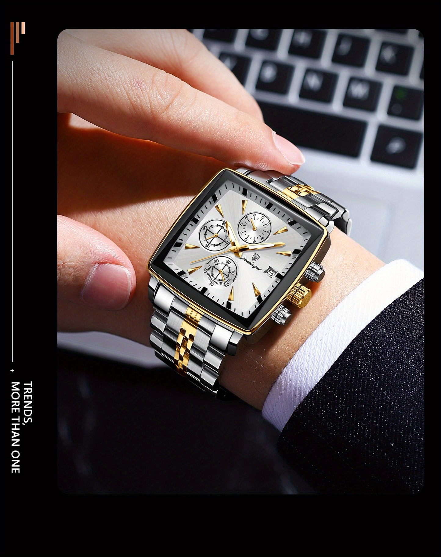 Poedagar Casual Sports Watch: Buy One, Get Two