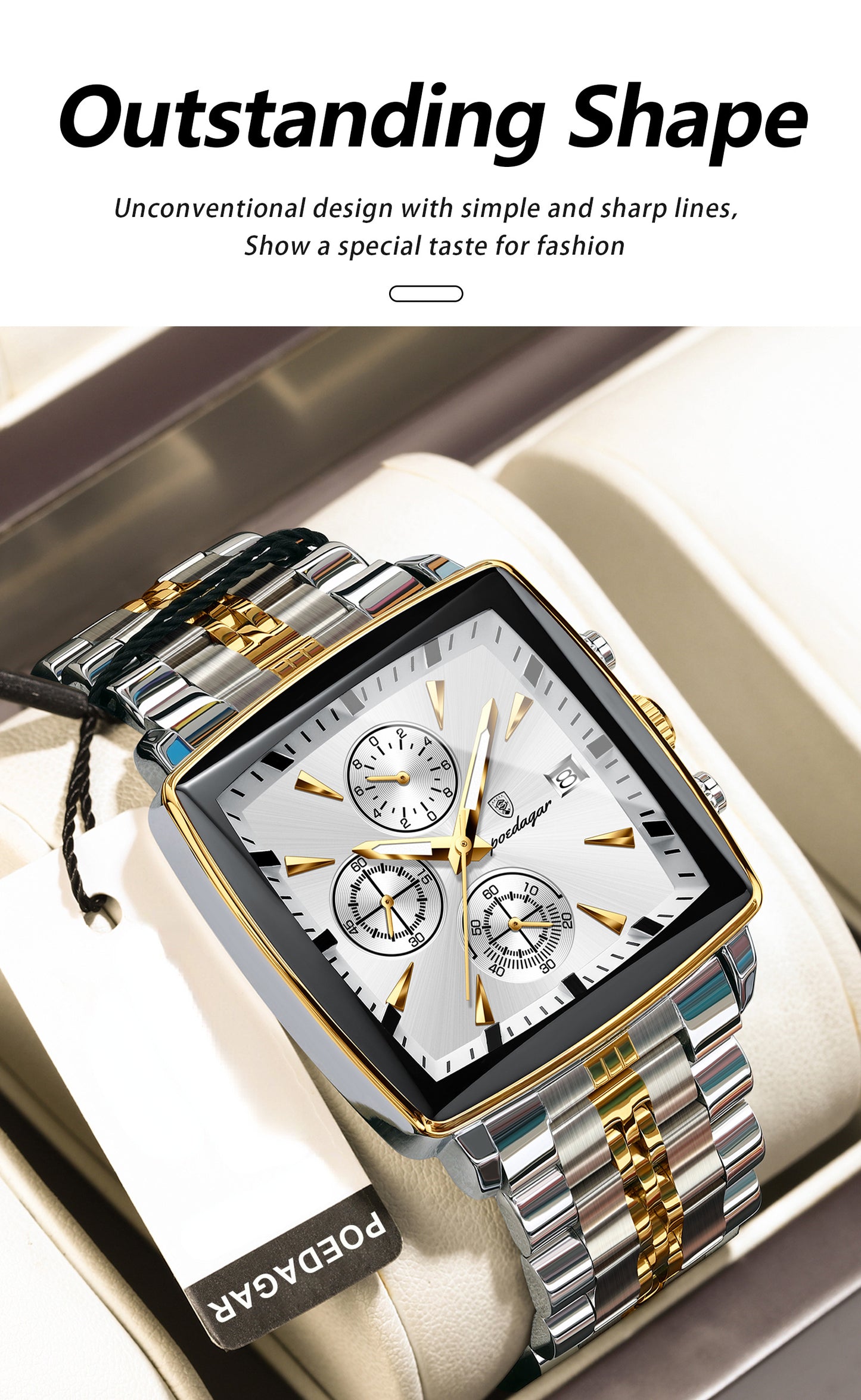 Poedagar Casual Sports Watch: Buy One, Get Two