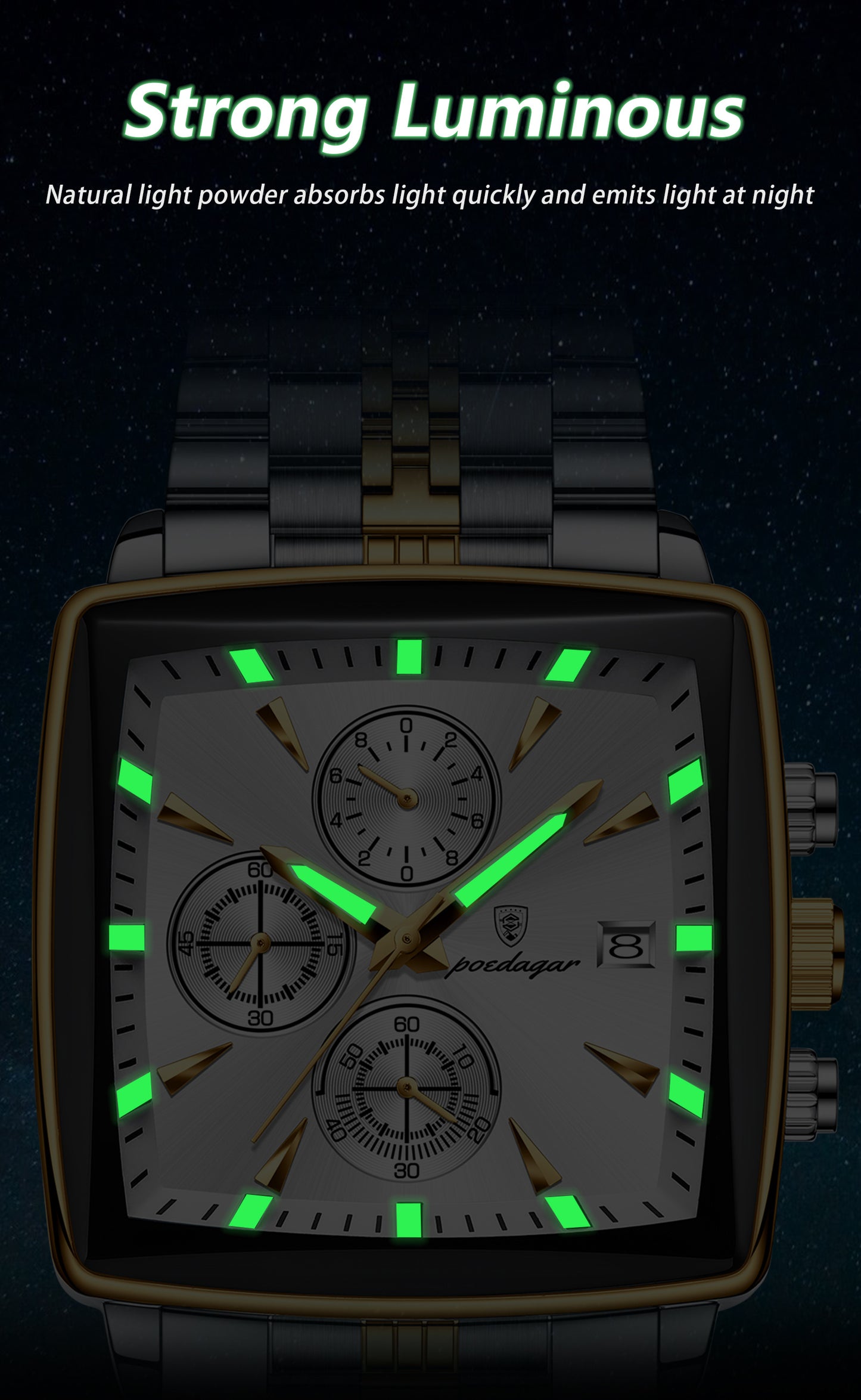 Poedagar Casual Sports Watch: Buy One, Get Two