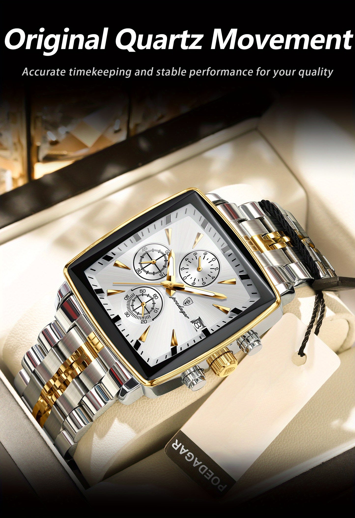 Poedagar Casual Sports Watch: Buy One, Get Two