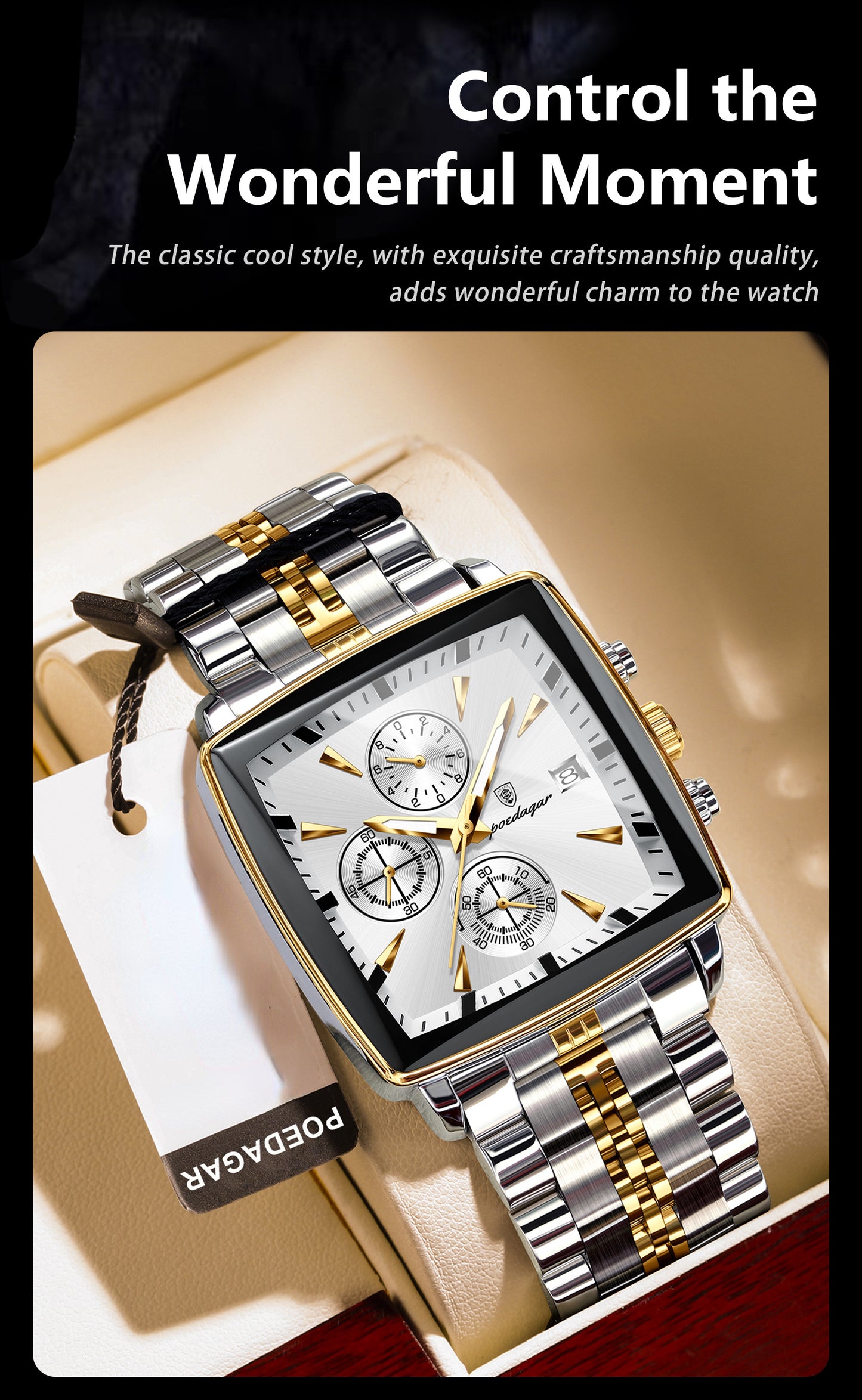 Poedagar Casual Sports Watch: Buy One, Get Two