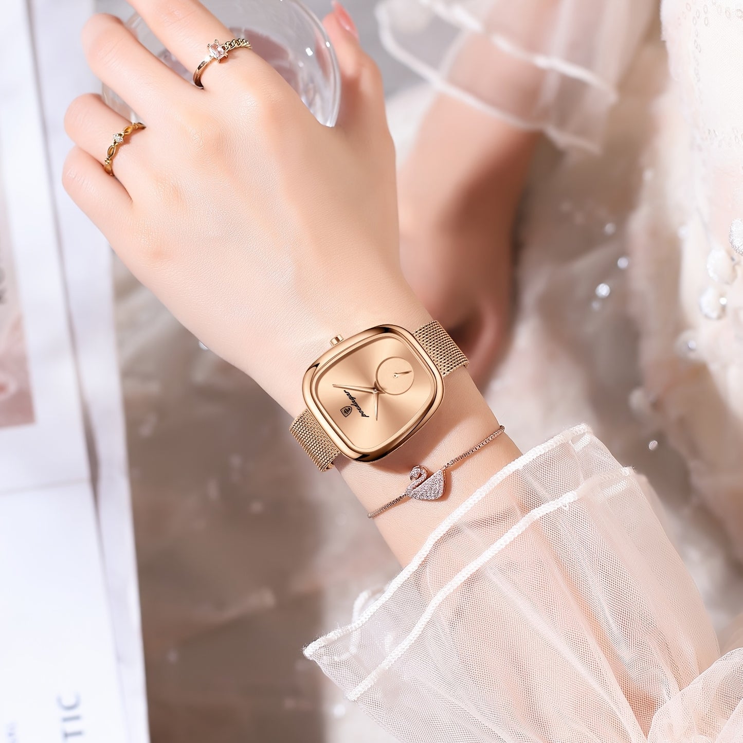 *AVELI VACATION LIMITED OFFER* Poedagar Elegant 's Quartz Watch {Buy One, Get Two}