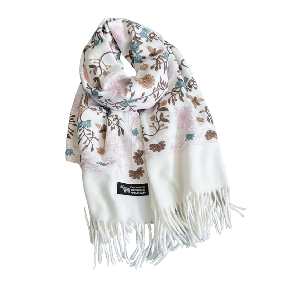 Elegant Winter Cashmere Scarf