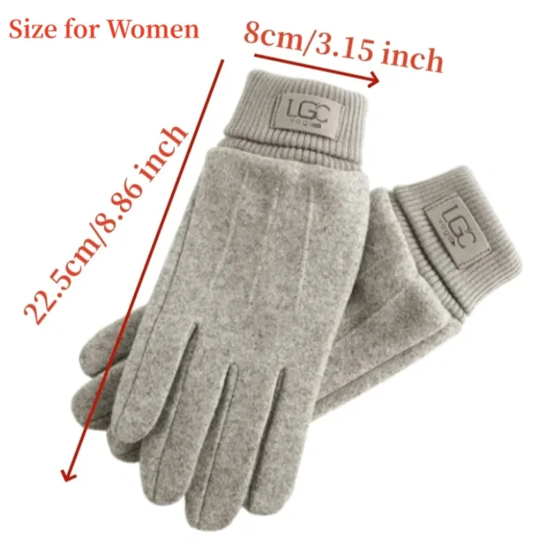 Winter Cashmere Gloves for Women