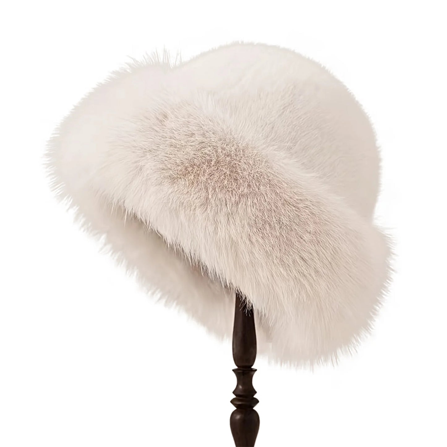 Thicken Plush Warm Fur Hat for Women