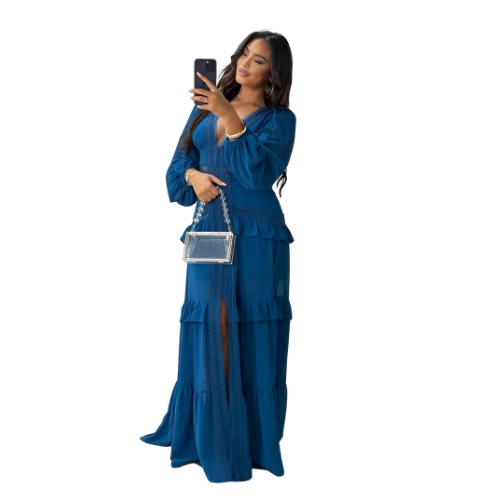 Exquisite Maxi Dress - Chic Evening Elegance