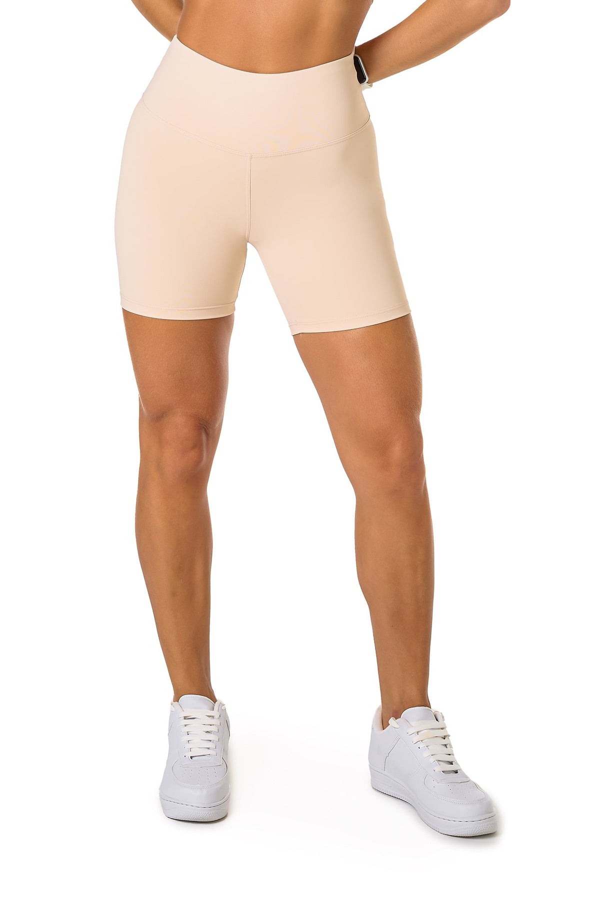 Basic Polyamide Shorts - Off White