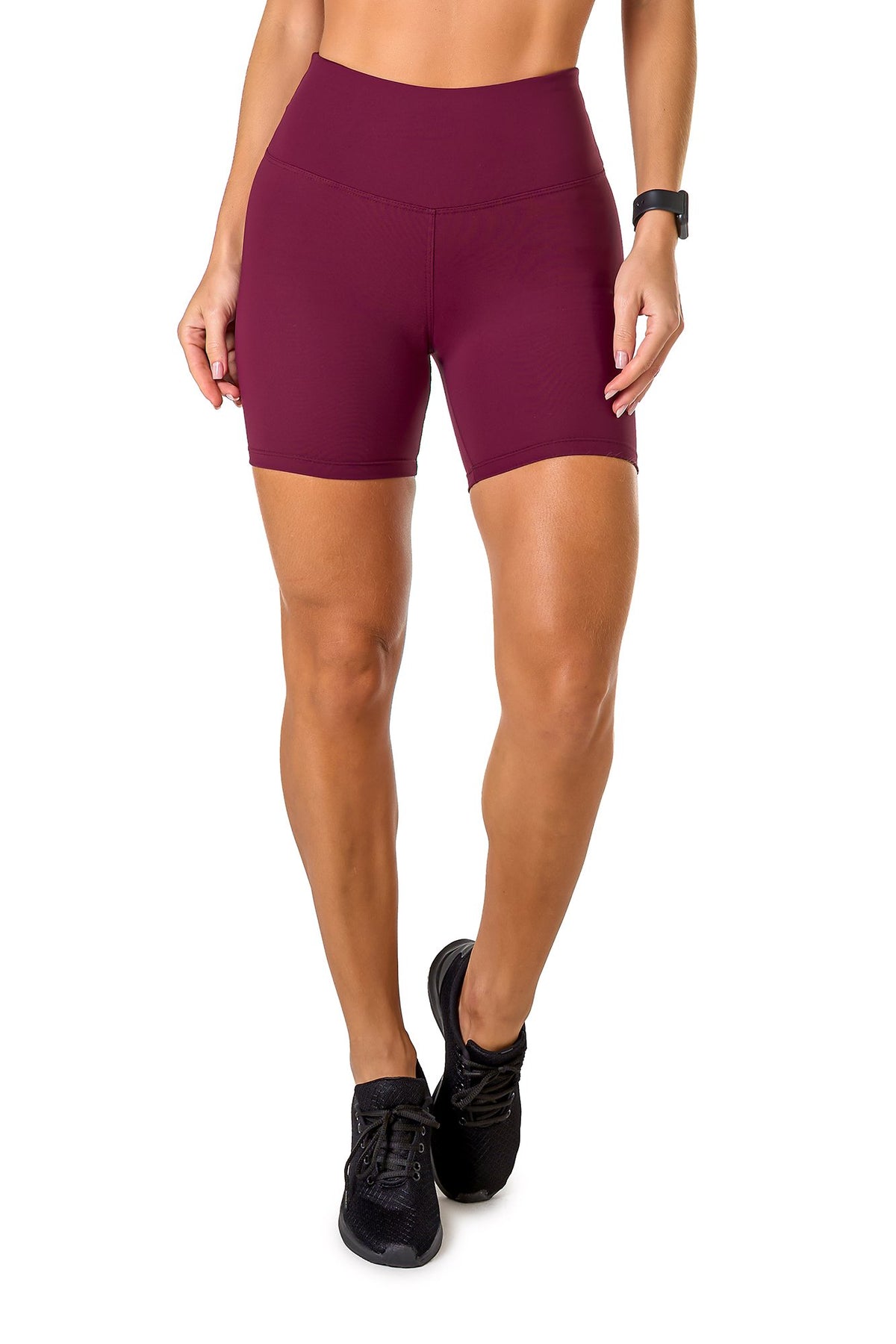 Basic Polyamide Shorts - Purple