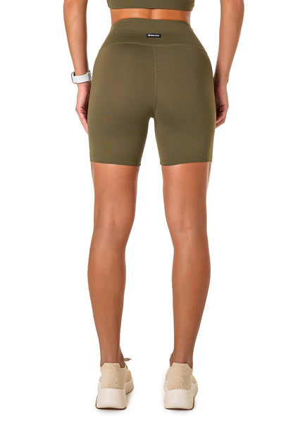 Basic Polyamide Shorts - Green