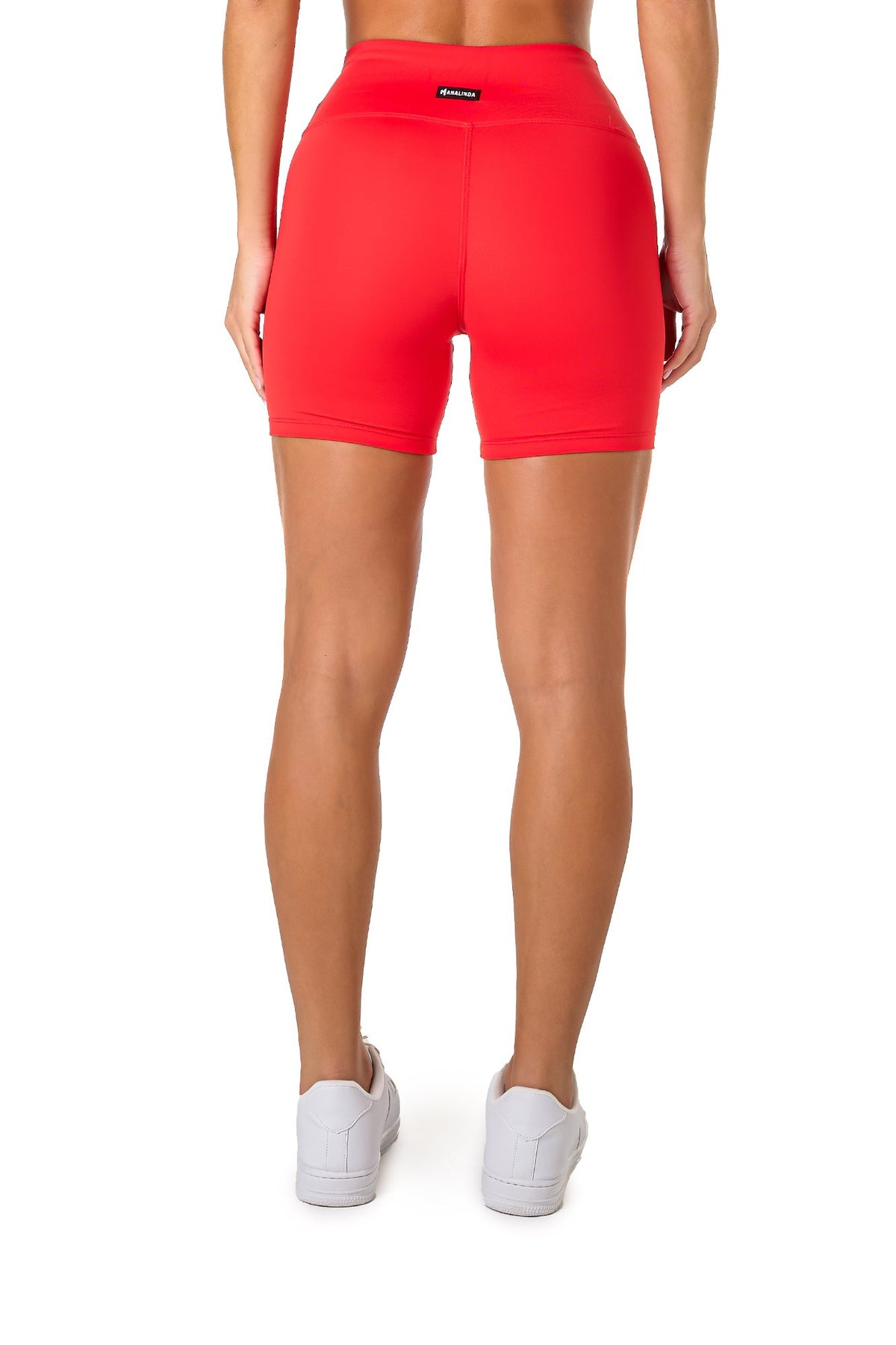 Basic Polyamide Shorts - Red