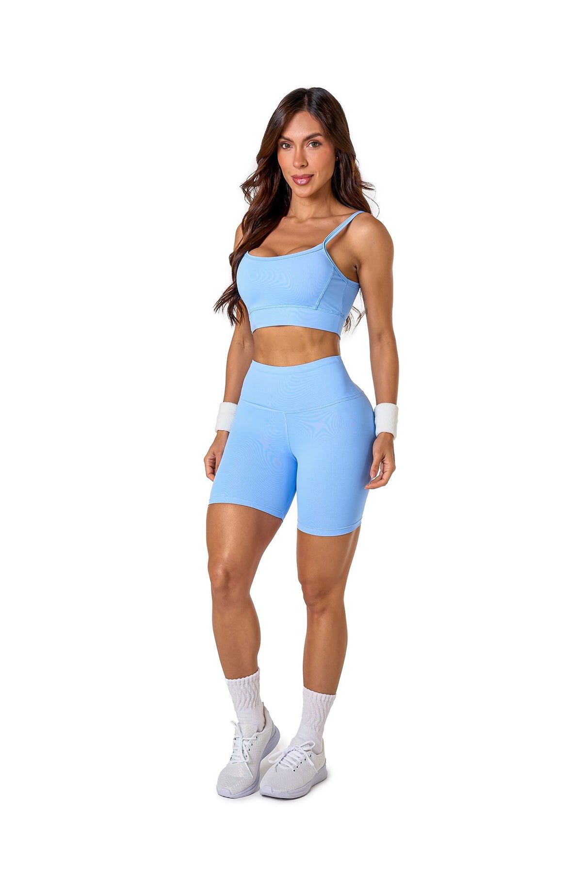 Basic Polyamide Shorts - Light Blue