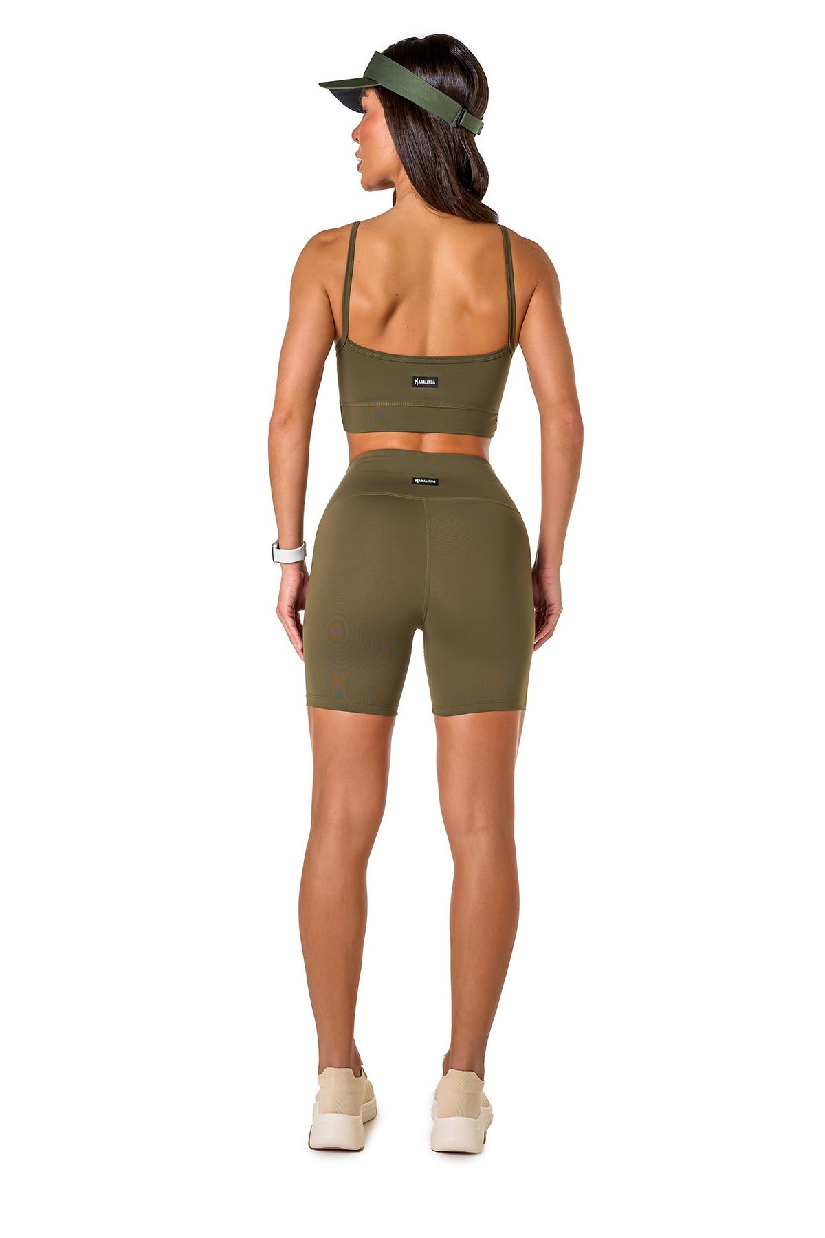 Basic Polyamide Shorts Set - Green