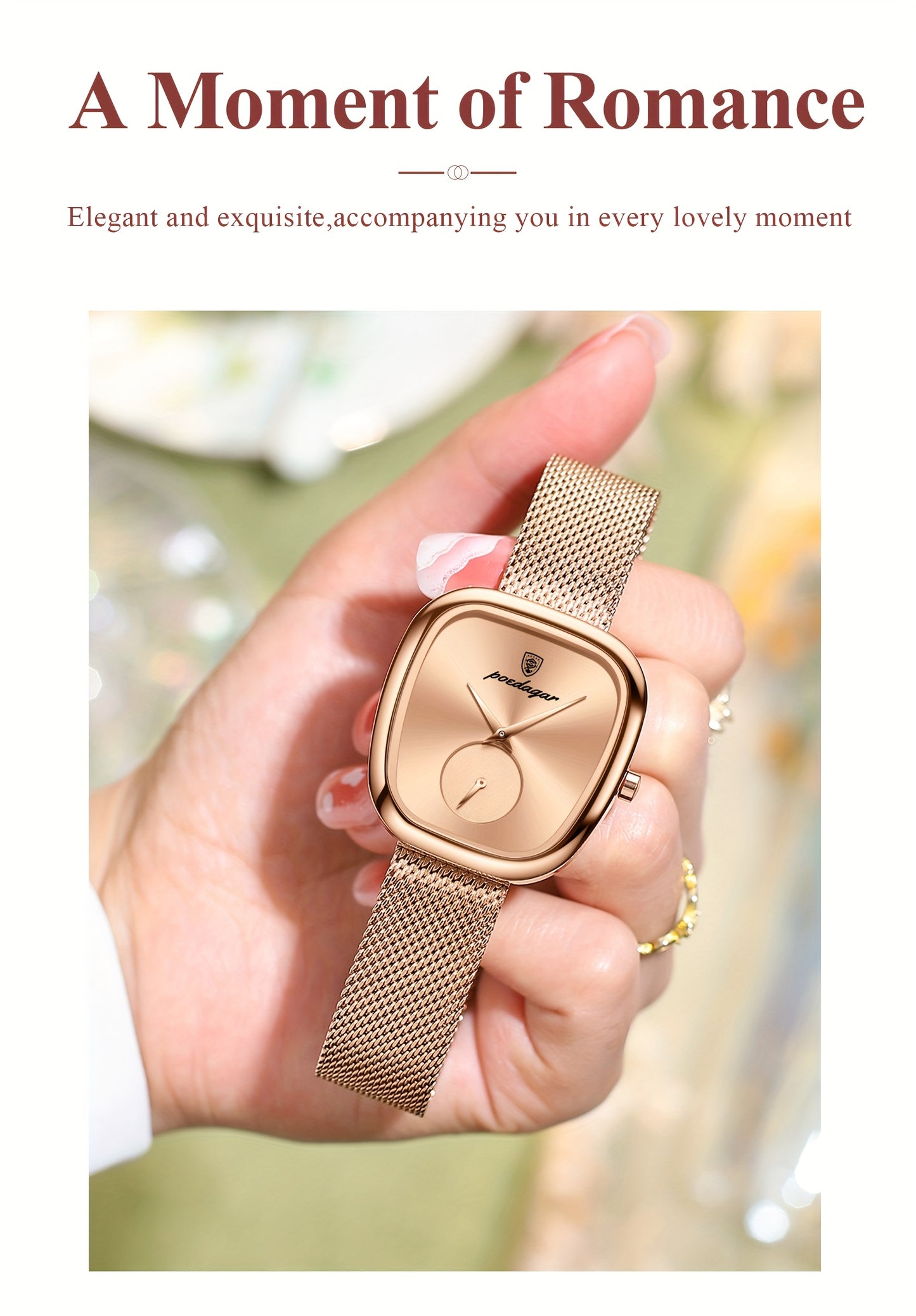 *AVELI VACATION LIMITED OFFER* Poedagar Elegant 's Quartz Watch {Buy One, Get Two}