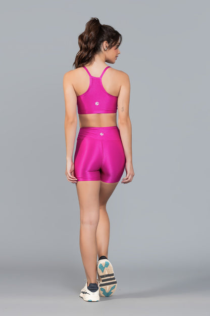 Metallic Shorts Set
