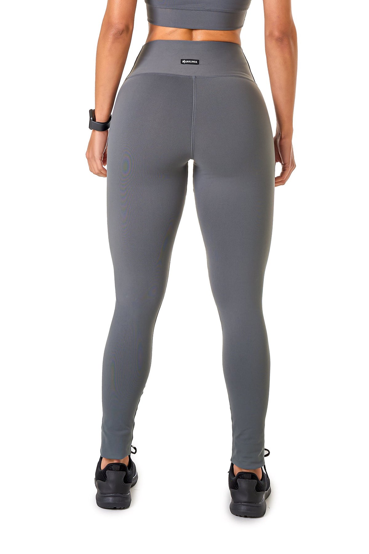Basic Polyamide Leggings - Grey
