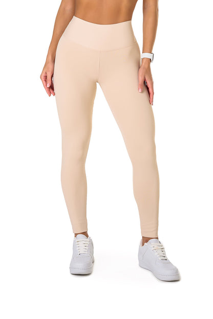 Basic Polyamide Leggings - Off White
